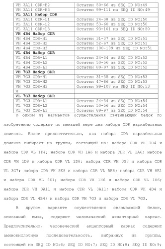 Белки, связывающие il-12/p40 (патент 2461571)