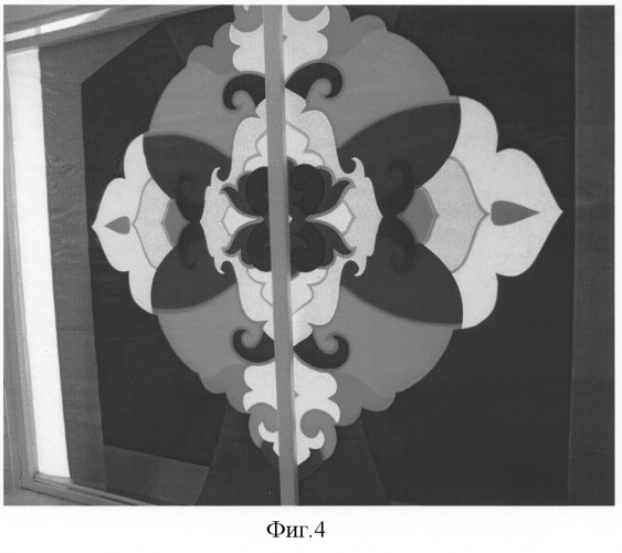 Способ изготовления художественно-декоративного оформления тентовых покрытий (патент 2287437)
