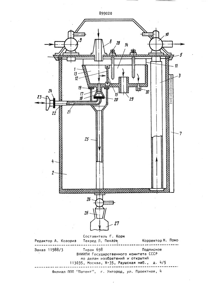 Молокомер (патент 899020)