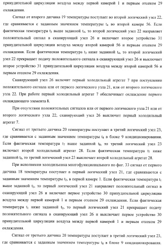 Холодильник многофункциональный (два варианта) и способ охлаждения в камере холодильника многофункционального (четыре варианта) (патент 2376536)