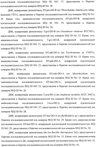 Способ получения гидроксилированной аминокислоты (варианты) и микроорганизм, трансформированный днк, кодирующей диоксигеназу (патент 2460779)