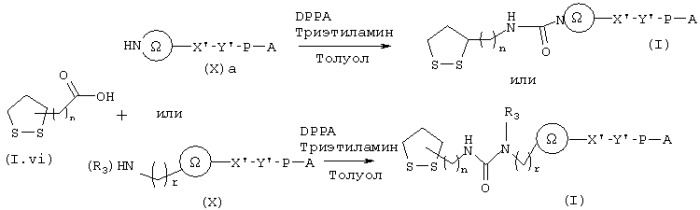 Производные липоевой кислоты, способ их получения (варианты) и фармацевтическая композиция (патент 2260005)