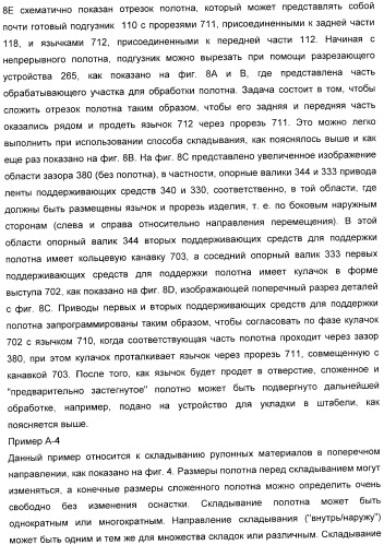 Способ обработки полотна и обрабатывающая машина для обработки полотна (патент 2394746)