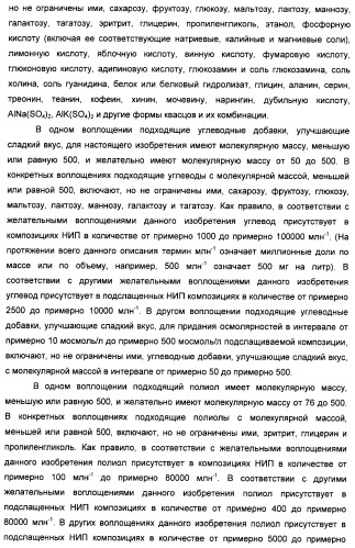 Композиции натурального интенсивного подсластителя с улучшенным временным параметром и(или) корригирующим параметром, способы их приготовления и их применения (патент 2459434)