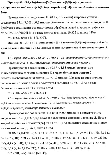 Производные оксазолидиновых антибиотиков (патент 2506263)