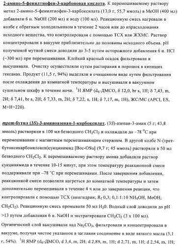 Производные тиофена в качестве ингибиторов снк 1 (патент 2397168)