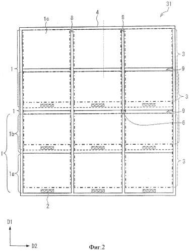 Плоский источник света и жидкокристаллический дисплей (патент 2487294)