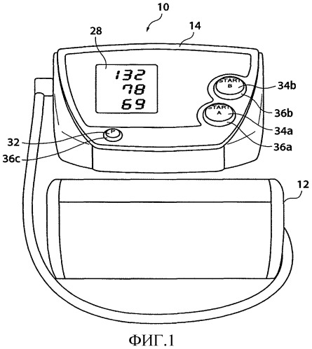 Электронный измеритель артериального давления (патент 2355296)