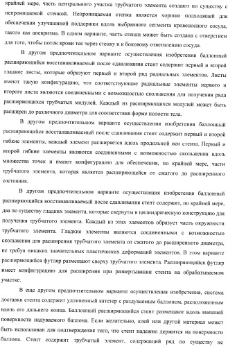 Баллонный расширяющийся стент, способный на восстановление расширения (патент 2388433)