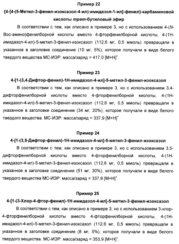 Производные арил-изоксазол-4-ил-имидазола (патент 2425045)