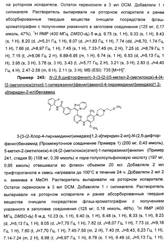 Имидазопиридиновые ингибиторы киназ (патент 2469036)