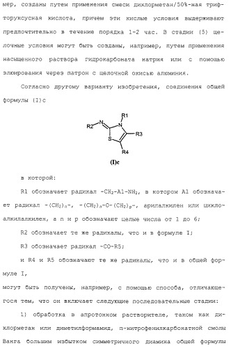 2-арилимино-2,3-дигидротиазолы, способы их получения и фармацевтическая композиция, их содержащая (патент 2266287)