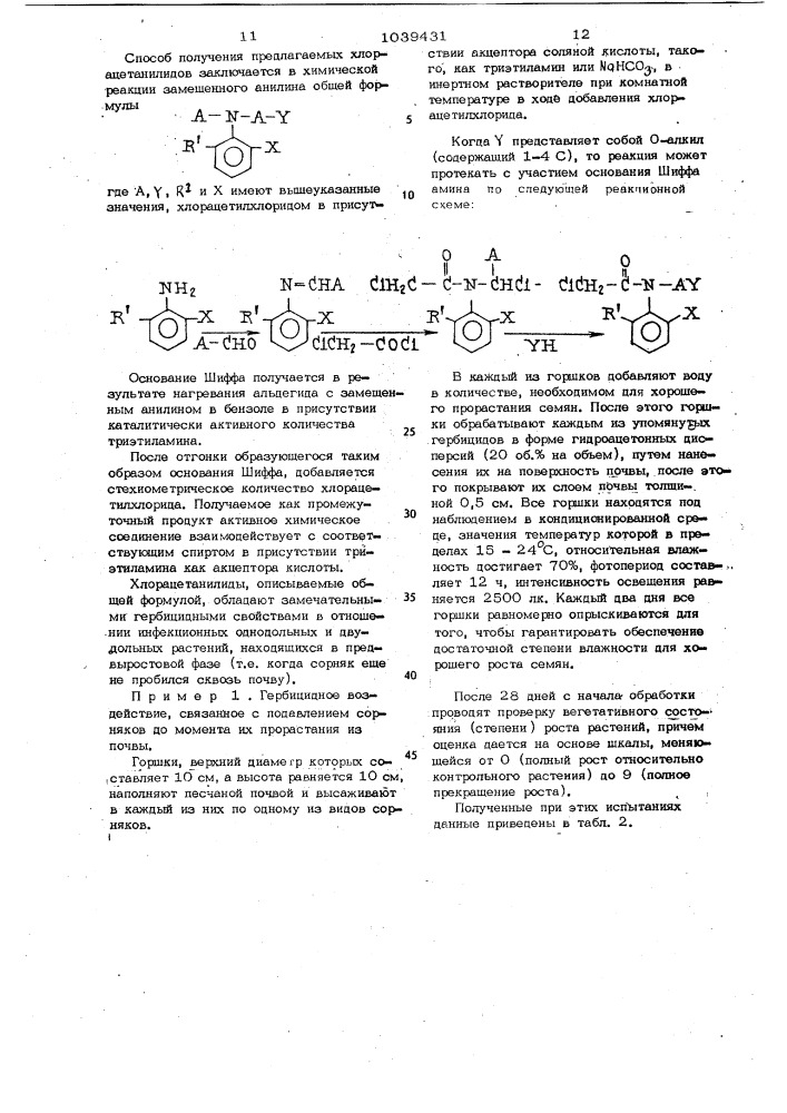 Способ борьбы с сорняками на плантациях кукурузы (патент 1039431)