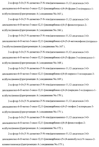 Кетолидные производные в качестве антибактериальных агентов (патент 2397987)