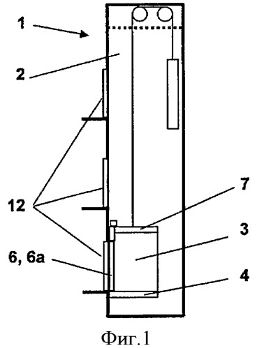 Лифт с встроенным в крышу кабины электрооборудованием (патент 2353566)