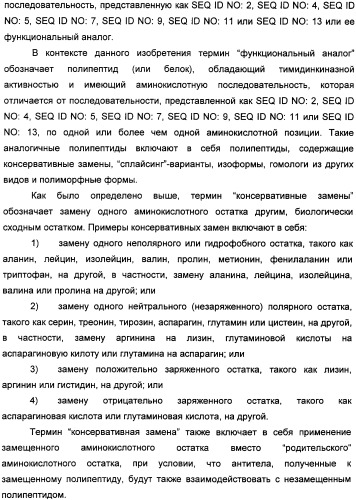 Растительные тимидинкиназы и их применение (патент 2339695)
