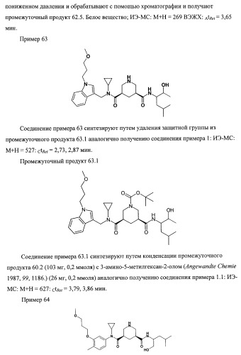 3,5-замещенные пиперидины, как ингибиторы ренина (патент 2415840)