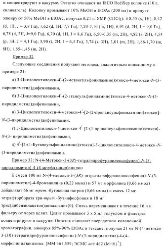 Ингибиторы фосфодиэстеразы 4, включающие n-замещенные аналоги анилина и дифениламина (патент 2368604)