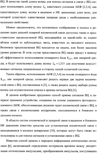 Способ поиска и приема сигналов лазерной космической связи и лазерное приемное устройство для его осуществления (патент 2337379)