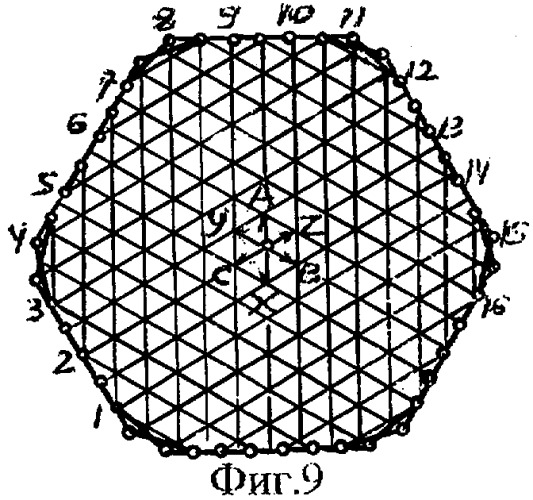 Трехфазная двухслойная дробная (q=b+0,5) обмотка электрических машин (варианты) (патент 2277283)