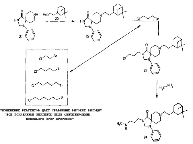 Гидронопольные производные в качестве агонистов по отношению к orl1 рецепторам человека (патент 2351600)