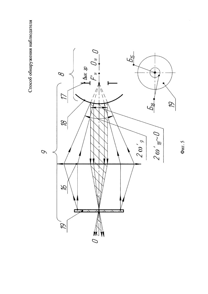 Способ обнаружения наблюдателя (патент 2652659)