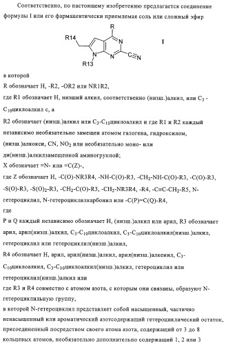 Пирролопиримидины, обладающие свойствами ингибитора катепсина к, и способ их получения (варианты) (патент 2331644)