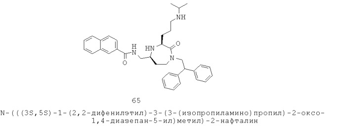 Антагонисты 3-аминоалкил-1,4-диазепан-2-он меланокортина-5 рецептора (патент 2530017)