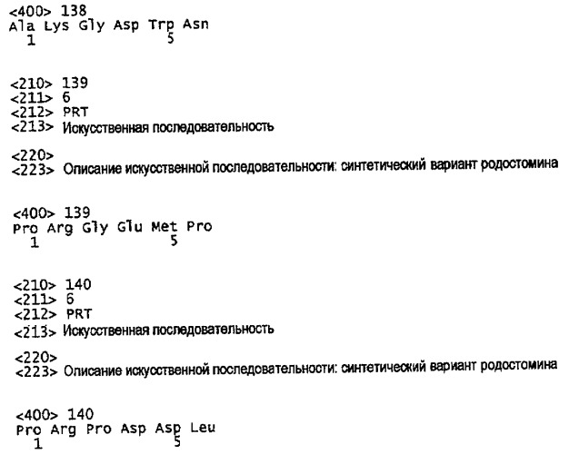 Полипептид, селективный по отношению к интегрину  v 3, способ его получения, кодирующий его полинуклеотид, композиция, содержащая данный полипептид, и способ лечения и профилактики (патент 2477727)