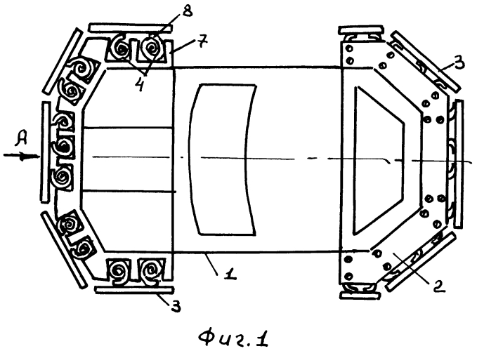 Скользящий защитный буфер транспортного средства (патент 2565462)