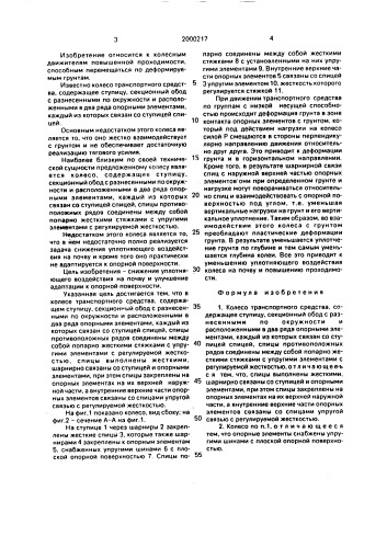 Колесо транспортного средства (патент 2000217)