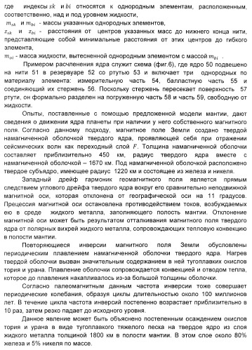Модель мантии с твердым ядром в среде жидкого металла (патент 2396606)