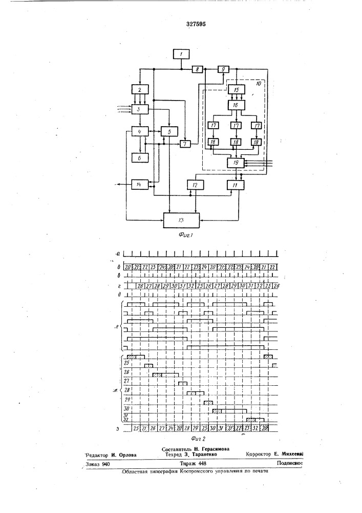 Адаптивное устройство (патент 327595)