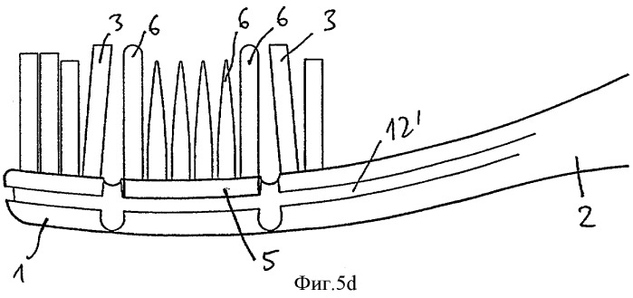 Зубная щетка и способ изготовления зубной щетки (патент 2332146)