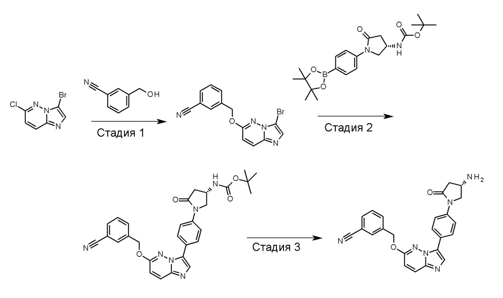 Имидазо[1, 2-b]пиридазиновые производные как ингибиторы киназ (патент 2635917)