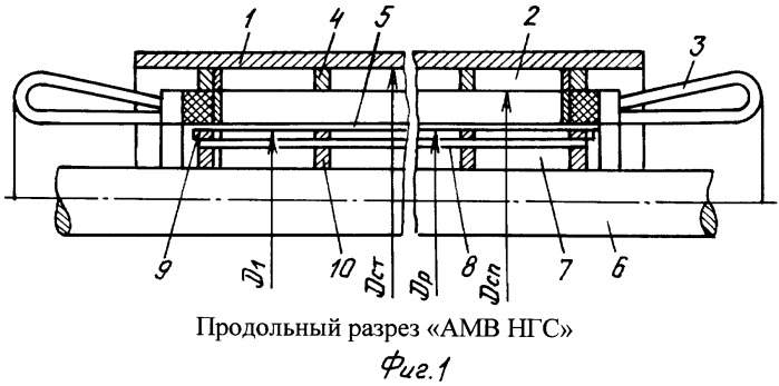 Электрохимическая защита асинхронной машины ветохина для нефтегазовых скважин (амв нгс) (патент 2450408)