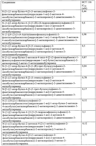 Производные доластатина 10 (патент 2296750)