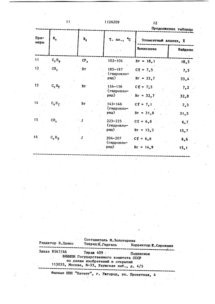 Способ получения 2-замещенных 1,4-бензодиазепинов (патент 1126209)