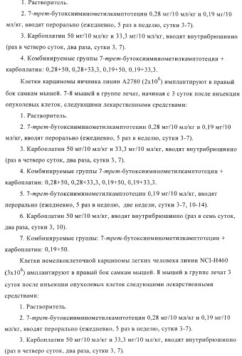 Комбинации терапевтических агентов для лечения рака (патент 2400232)