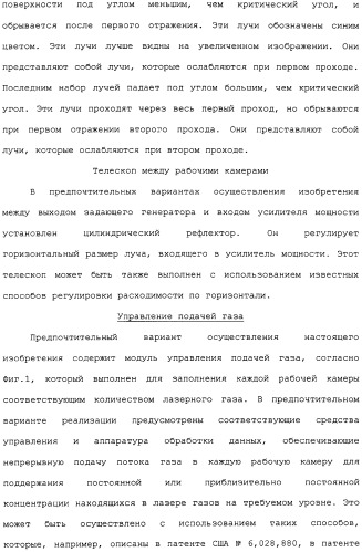 Система очень узкополосного двухкамерного газоразрядного лазера с высокой частотой следования импульсов (патент 2306649)