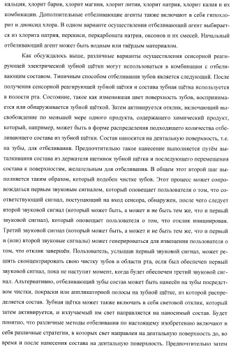 Сенсорные реагирующие электрические зубные щётки и способы использования (патент 2388430)