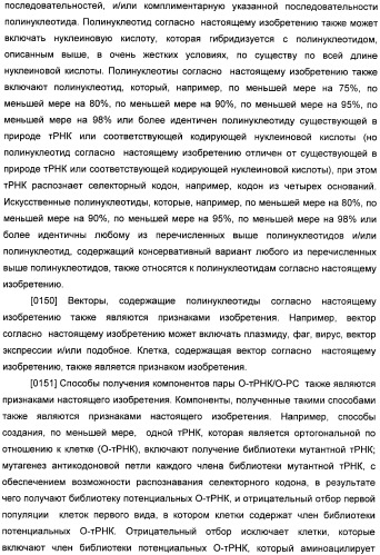 Генетически кодируемые флюоресцентные кумариновые аминокислоты (патент 2473690)