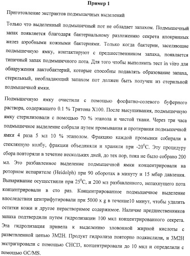 Микроорганизмы, ингибирующие образование неприятного подмышечного запаха (патент 2459864)