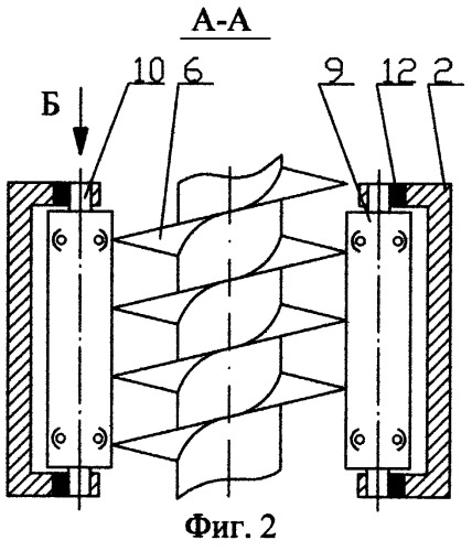 Забурное устройство для станков со шнековым рабочим органом (патент 2247220)