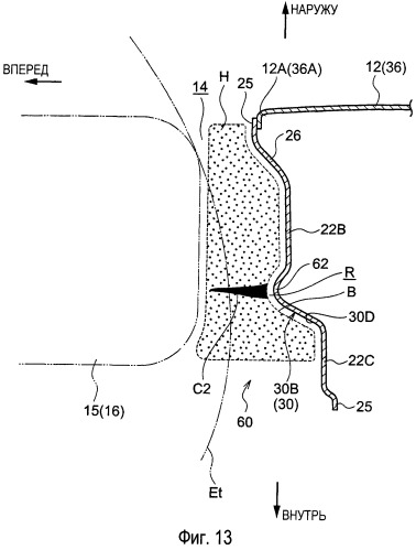 Аэродинамическая конструкция для транспортного средства (патент 2430853)