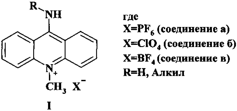Способ получения соли 9-амино-10-метилакридиния (патент 2625449)