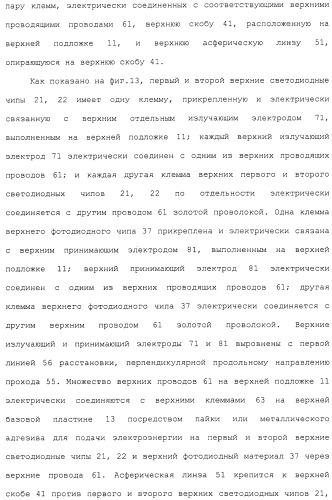 Фотодатчик документов из установленных на поверхности элементов (патент 2488169)