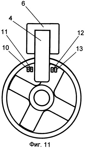 Колесный электромеханический тормоз (патент 2455176)