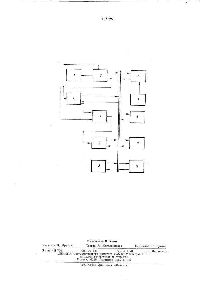 Устройство контроля и управления процессом контактной сварки (патент 498128)