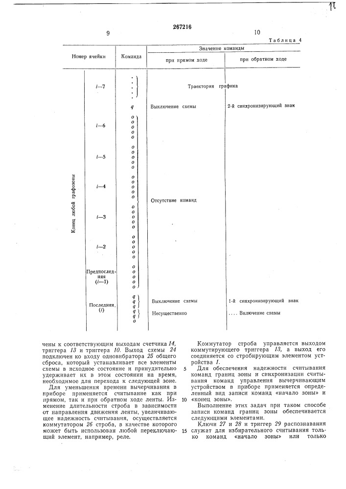 Шаговый графопостроитель (патент 267216)